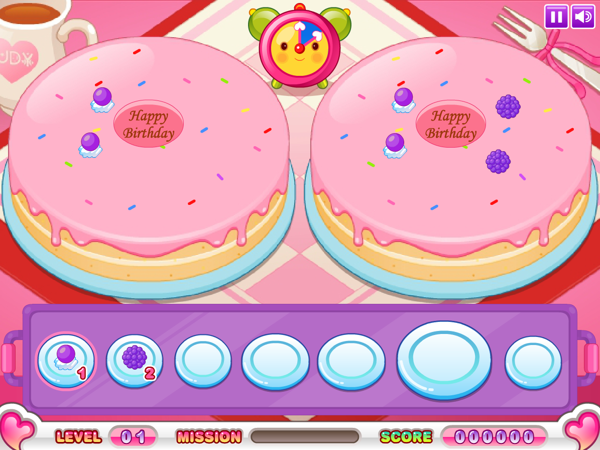 쥬디의 케이크 꾸미기