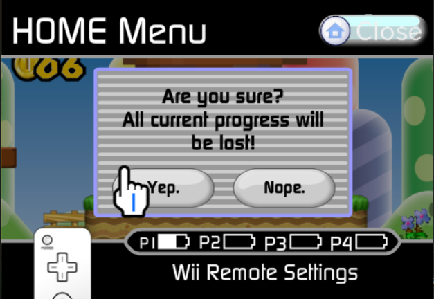 Back To The Wii Menu