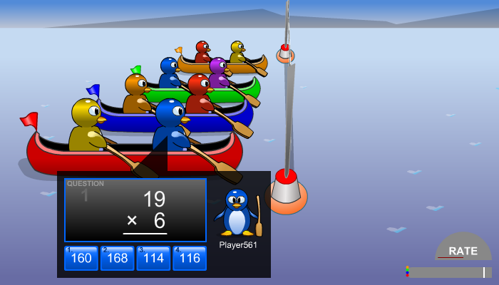 The Great Penguin Canoe Race