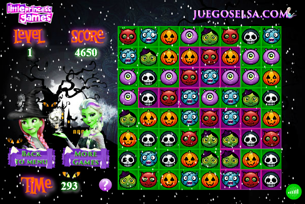 Elsa & Anna Halloween Match It