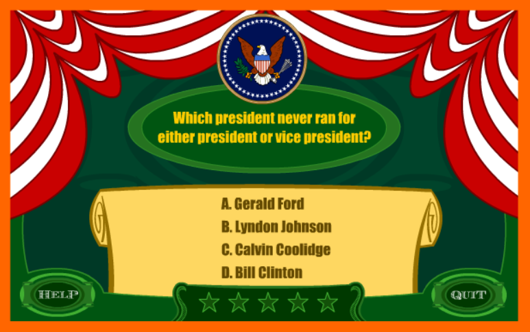 Presidential Pop Quiz