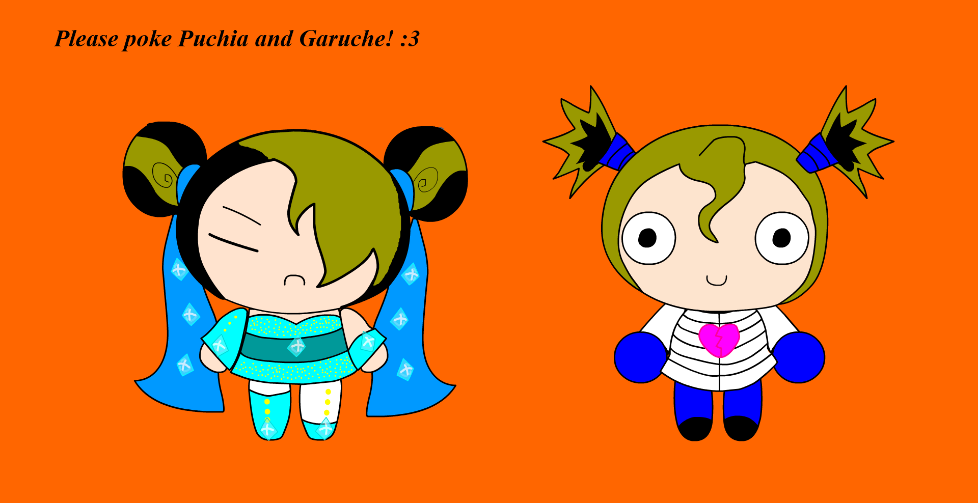 Please poke Puchia and Garuche! :3