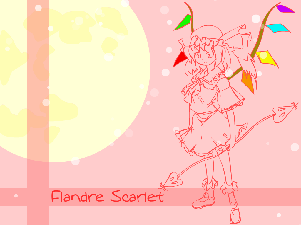 A Flandre Wallpaper.