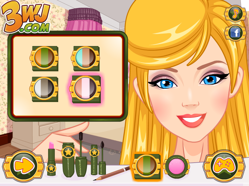 Elsa And Barbie's Army Look