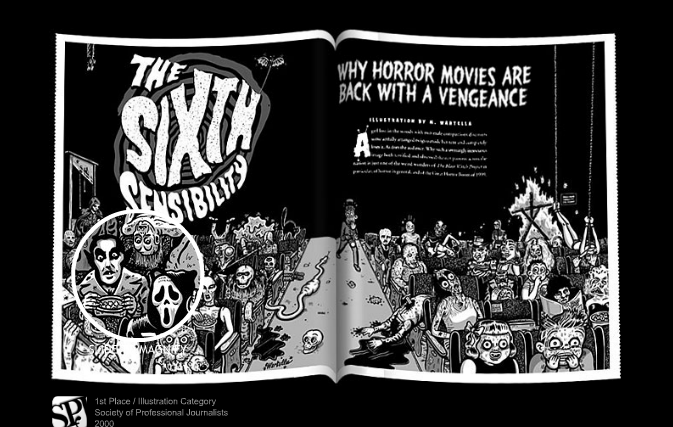 The Sixth Sensibility Interactive Illustration