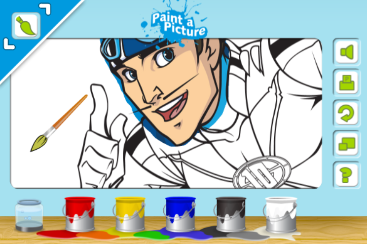 LazyTown: Sportacus Paint a Picture