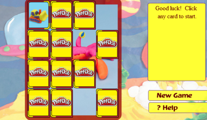 PLAY-DOH Matching Game