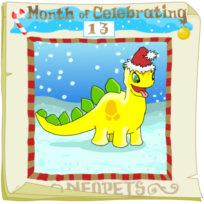 Neopets Advent Calendar 2001: Day 13