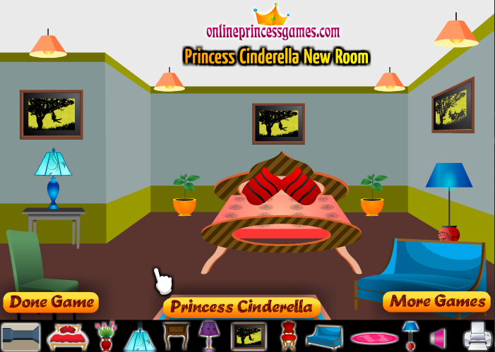 Princess Cinderella New Room