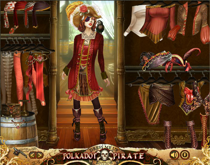 Dress Me Up: Polkadot Pirate Edition