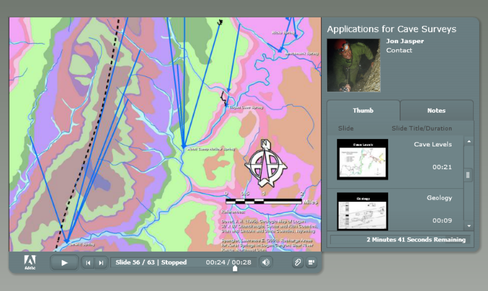 Applications for Cave Surveys