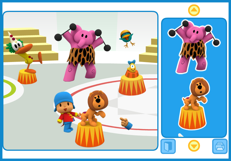 Pegatinas de Pocoyo