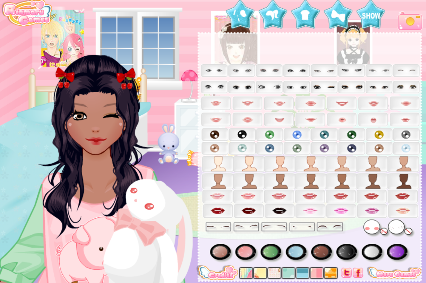 Cute Pajama Make Over Game