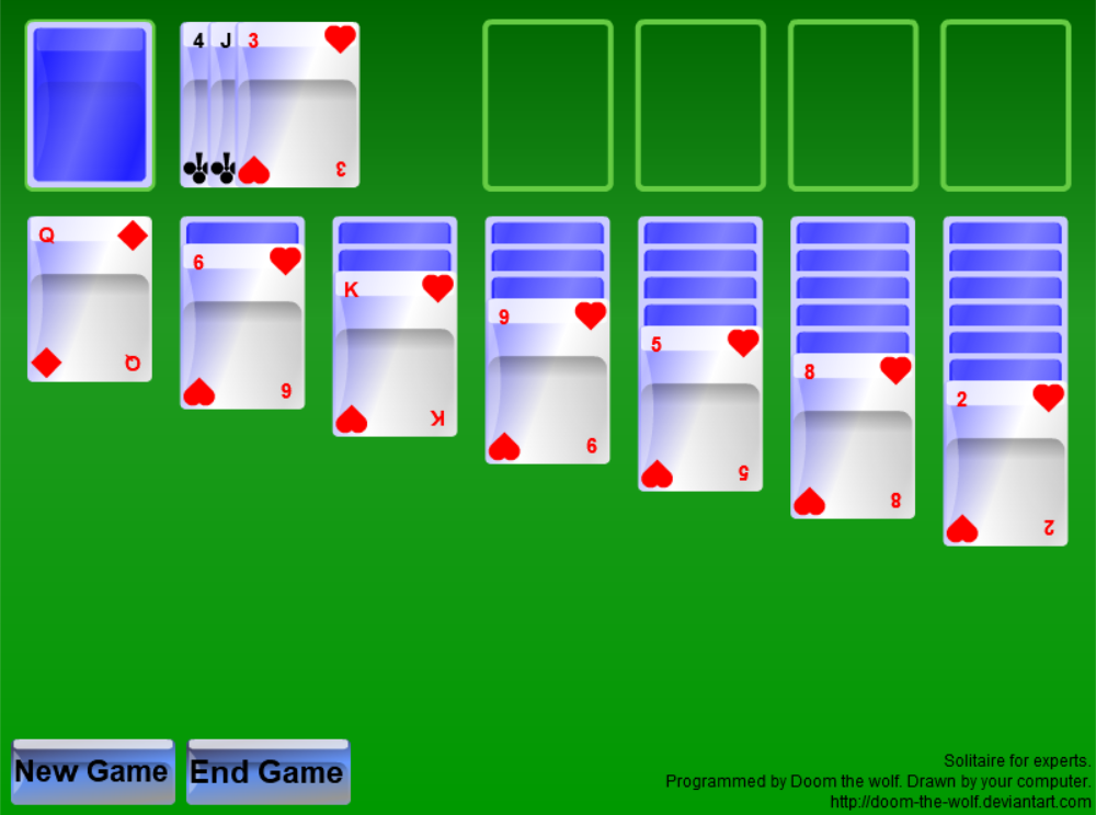 Solitaire for experts