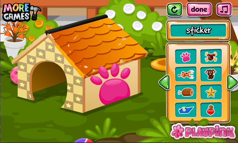 Build Puppy's Doghouse