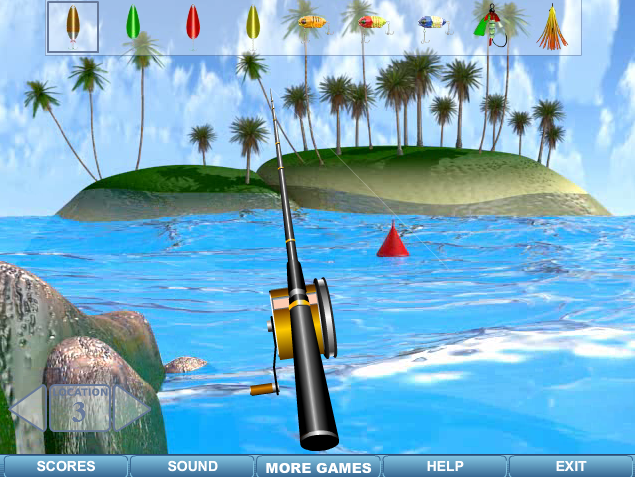 Sun Beach Sea Fishing: Realistic Fishing Game