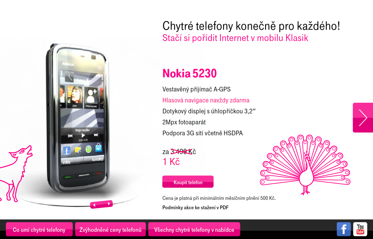 T-Mobile - Chytré telefony skutečně pro každého