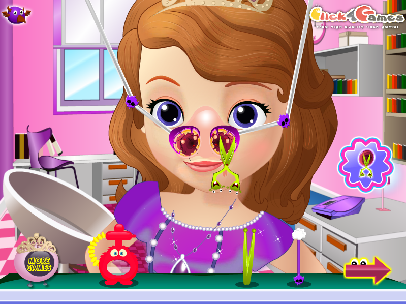 Sofia The First Nose Doctor