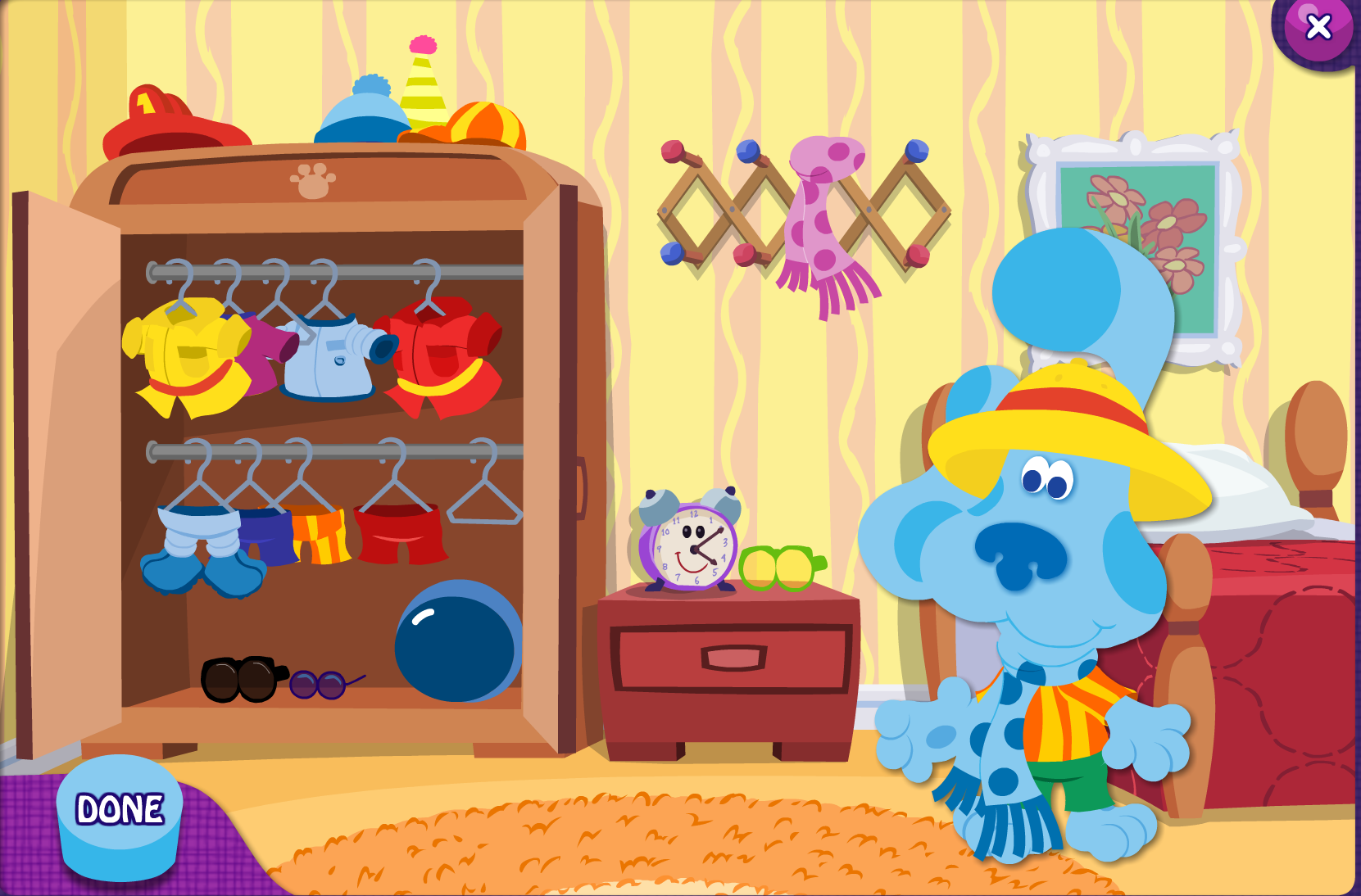 Blue's Clues: Mix 'N Match Dressup