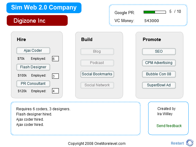 Sim Web 2.0 Company