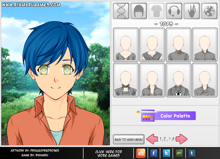 Mega Anime Avatar Creator