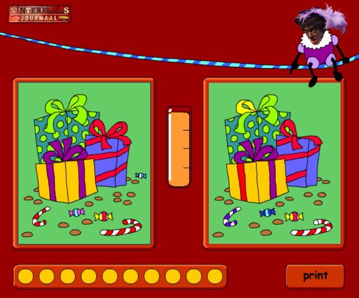 Zoek de Verschillen met Sinterklaas