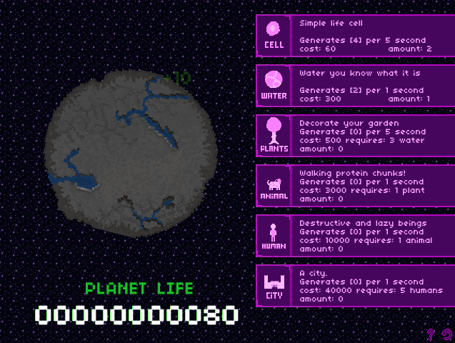 Planet Clicker