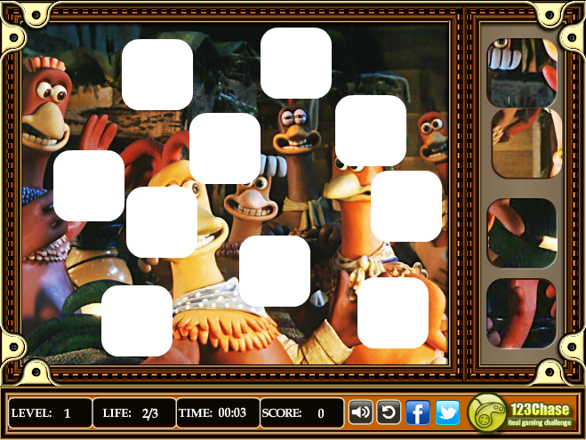 Chicken Run Puzzle