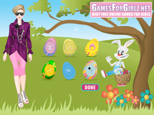 Easter Girl Dress up