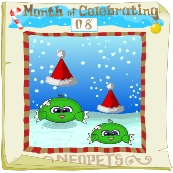 Neopets Advent Calendar 2001: Day 08