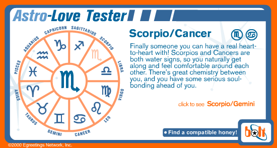 Egreetings.com Astro-Love Tester