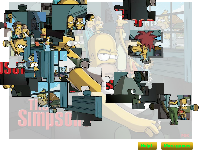 The Simpsons Jigsaw Puzzle 2
