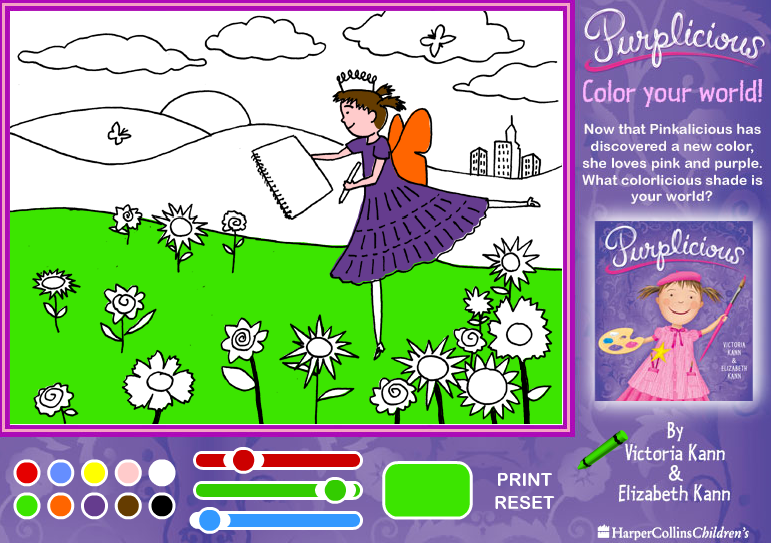 Purplicious: Color Your World!