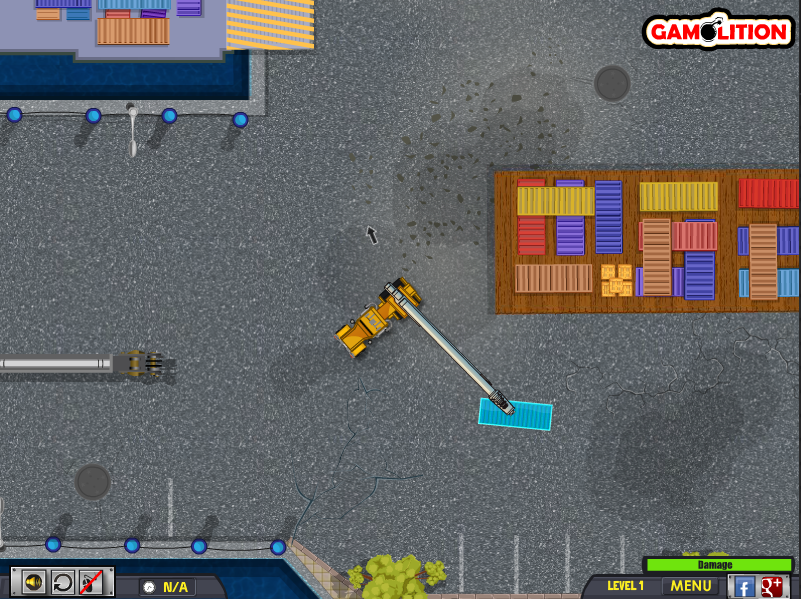 Container Crane Parking