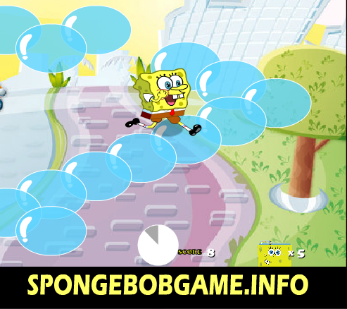 SpongeBob SquarePants in Bubble Land
