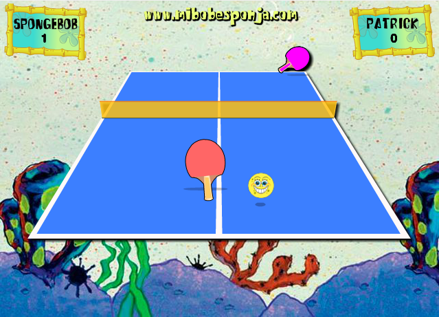 Table Tennis Spongebob