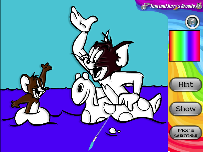 Tom and jerry Coloring