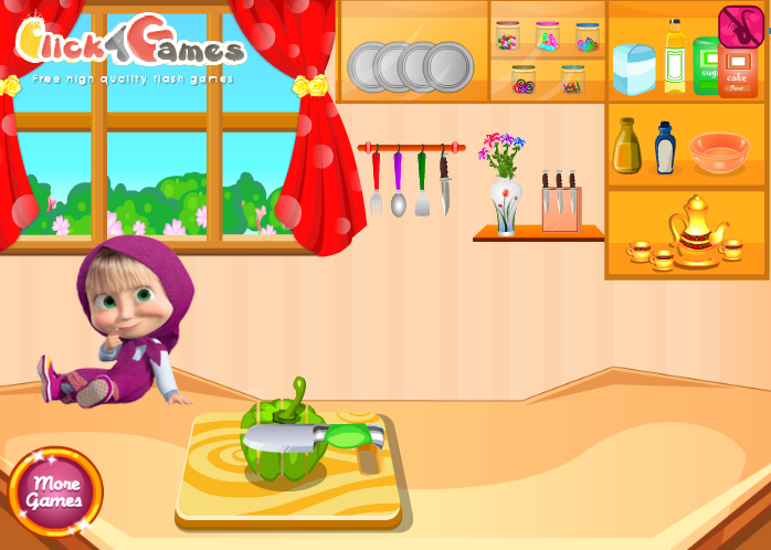 Masha Cooking Lesson