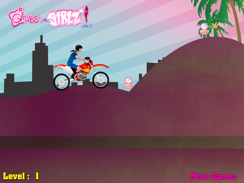 Girl Bike Stunt