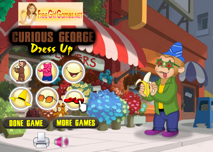 Curious George Dress Up