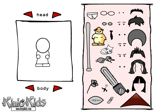 KinjoKids Dress-Up Game