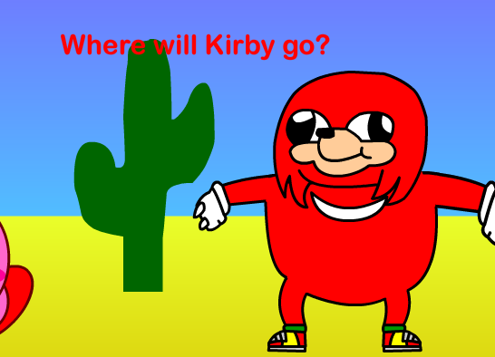 Uganda Knuckles Meet Kirby