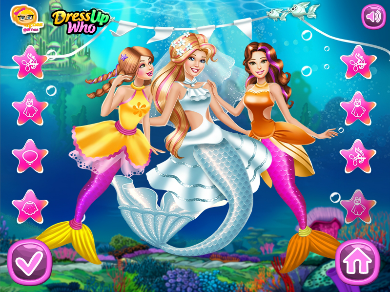 Barbie Mermaid Wedding