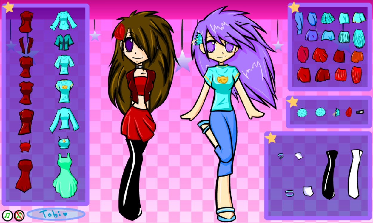 .+Star+Shine Dress Up Game+.