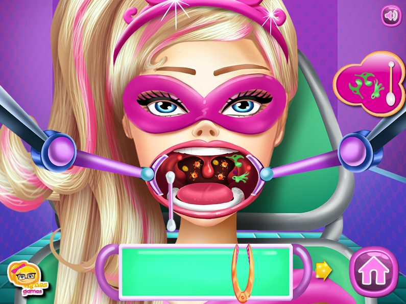 Super Barbie Throat Doctor