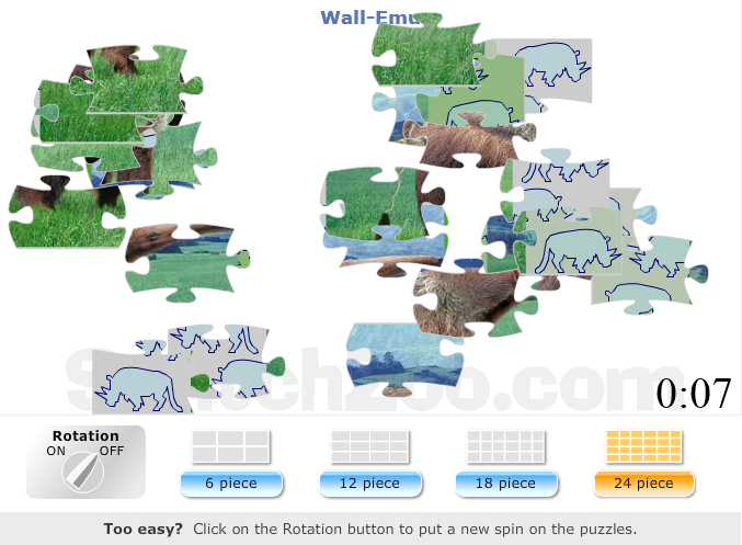 Wall-Emu (Jigsaw Puzzle)