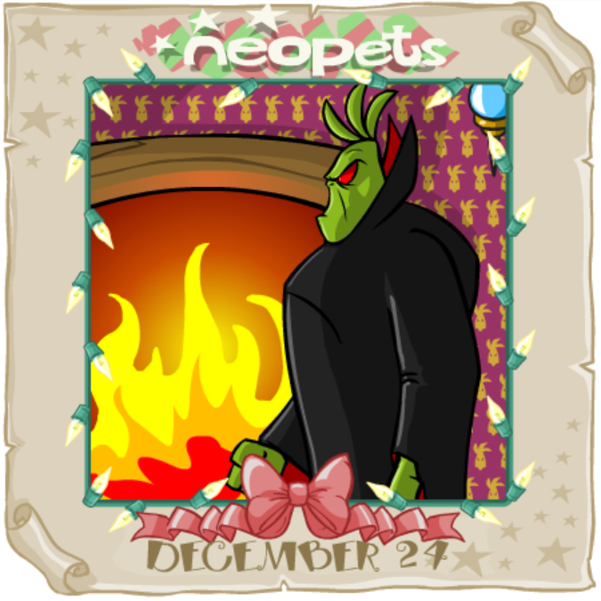 Neopets Advent Calendar 2003: Day 24