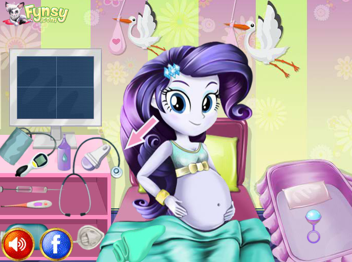 Rarity's Baby Birth