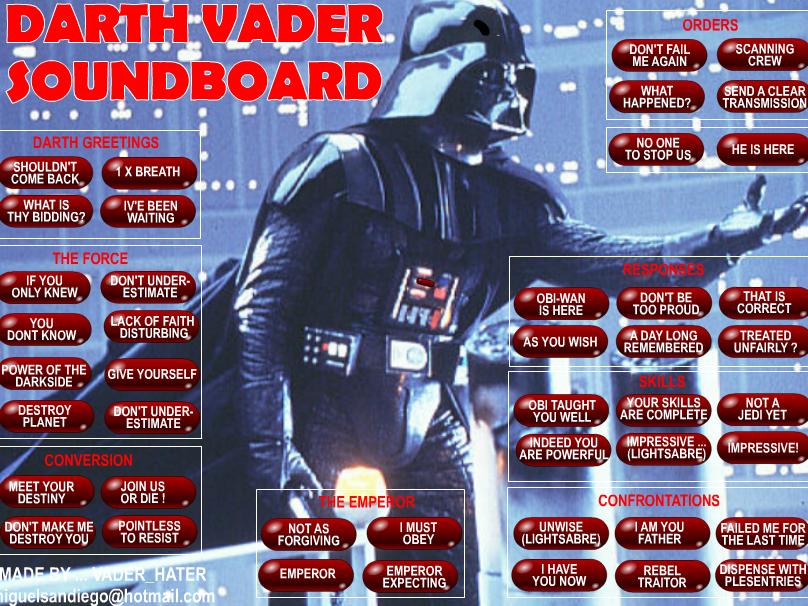 Darth Vader Soundboard