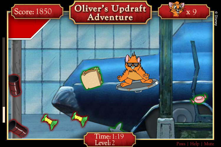 Oliver and Company: Oliver's Updraft Adventure